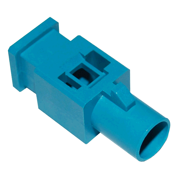 Fakra Wasser blau Stecker Rechtwinkl SMB Männliche PCB montieren