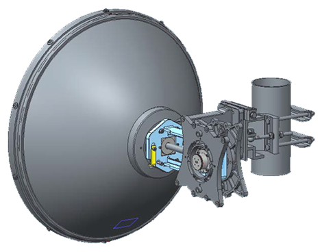 custom microwave antenna design rf CAD model