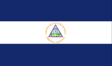 Nicaraguan National Flag