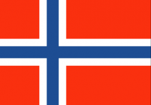 Svalbard and Jan Mayen Norwegian Flag