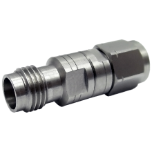 2.4 mm male to 1.85 mm female precision adapter