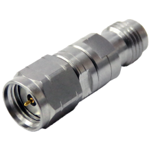 2.4 mm female to 1.85 mm male precision adapter