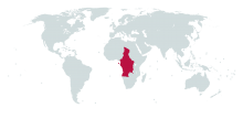 UN M49 Middle Africa Outline