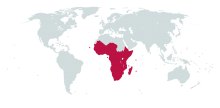 UN M49 Sub-Saharan Africa Outline