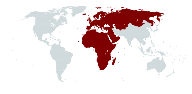 ITU Region-1 outline
