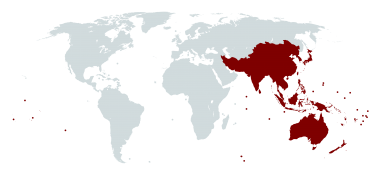 ITU Region-3 outline