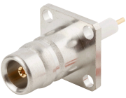 QN female RF connector coaxial socket