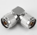 N Male to N Male Right Angle Adapter