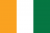 Ivorian National Flag